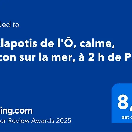 Hébergement de vacances Le Clapotis De L'o, Calme, Balcon Sur La Mer, A 2 H De Paris Ault